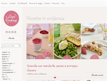Tablet Screenshot of ilovecooking.org